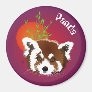 Aimant Petit panda (Ailurus fulgens)
