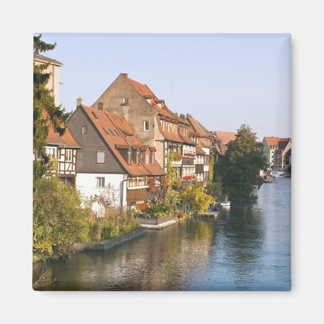 Aimant Petit Venise (Klein Venedig) et rivière Regnitz (Devant)