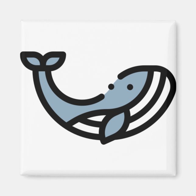 Aimant Petite baleine (Devant)