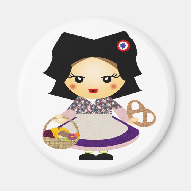 Aimant Petite fille (Devant)