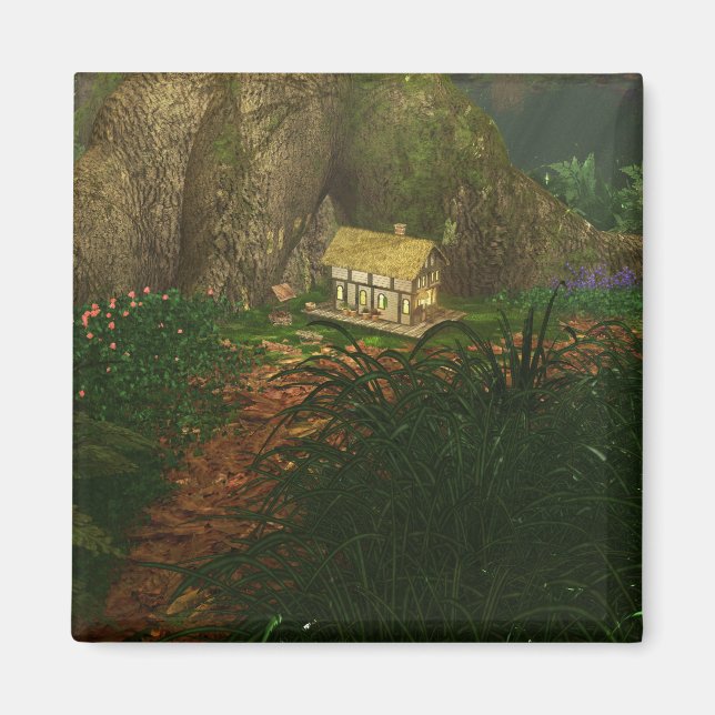 Aimant Petite maison dans l'aimant Big Woods (Devant)