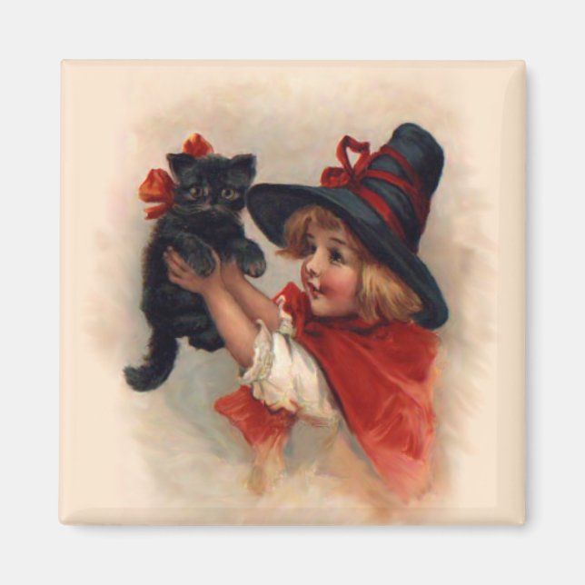 Aimant Petite sorcière (Devant)