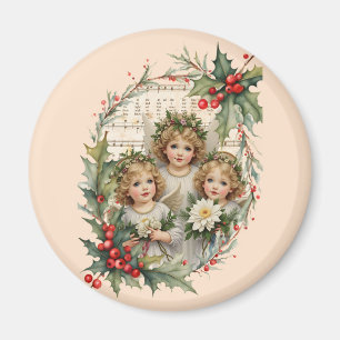 Aimant Petits Anges Noel