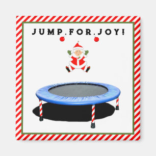 Aimant Petits cadeaux de gymnastique sur trampoline