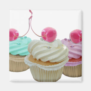 Aimant Petits gâteaux de cerise