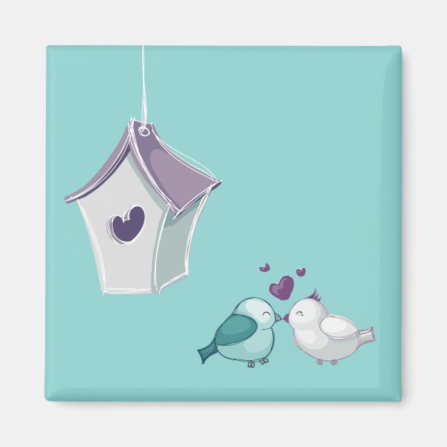 Aimant Petits oiseaux (Devant)