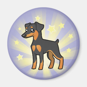 Aimant Peu de Pinscher miniature /Manchester Terrier