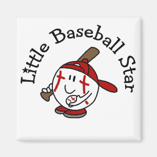 Aimant Peu de T-shirts et cadeaux d'étoile de base-ball