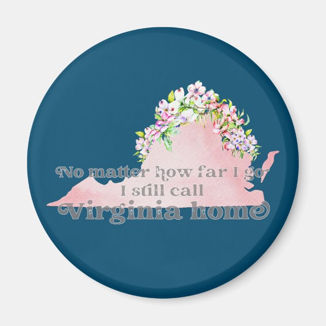 Aimant Peu importe jusqu'où je vais J'appelle toujours Vi (Devant)