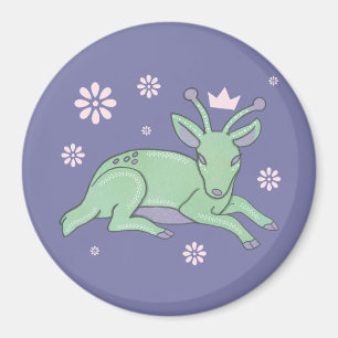 Aimant Peuple de cerfs extraterrestres Art folklorique