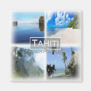 Aimant PF0023 Océanie, Polynésie française, Tahiti, réfri