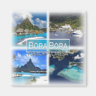 Aimant PF0024 Océanie, Polynésie française, réfrigérateur