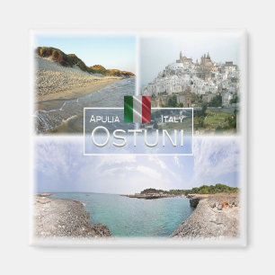 Aimant PGL016 OSTUNI, SALENTO, Pouilles, Frigo