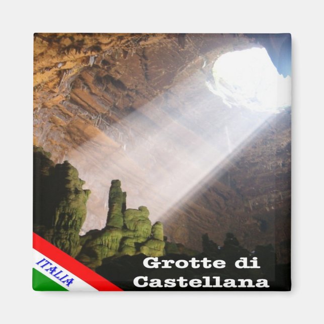 Aimant PGL034 GROTTE DI CASTELLANA, Pouilles, Frigo (Devant)