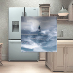 Aimant Phare dans la tempête - Mer Baltique