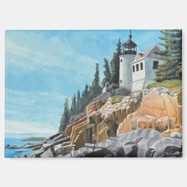 Aimant Phare de Bass Harbor (Recto)