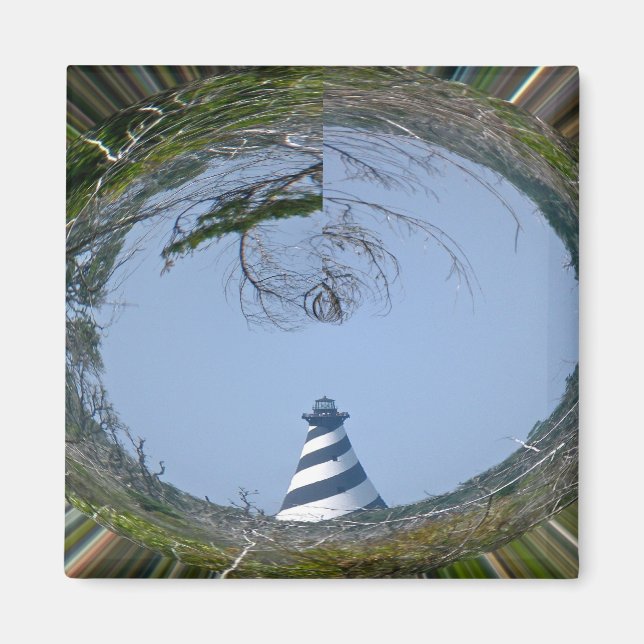 Aimant Phare de Cape Hatteras de la série Wetlands (Devant)