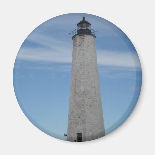 Aimant Phare de Cinq Mile Point New Haven CT Harbour (Devant)
