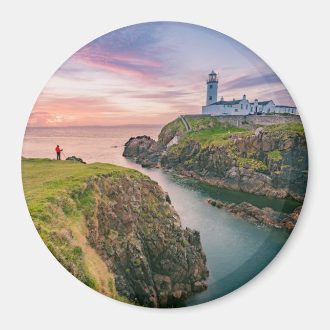 Aimant Phare de Fanad Head | Donegal, Irlande (Devant)
