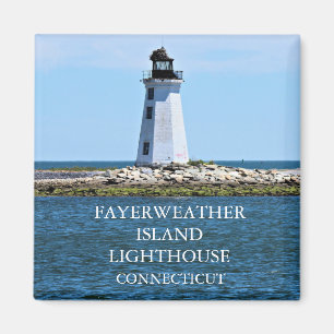 Aimant Phare de Fayerweather Island, Connecticut