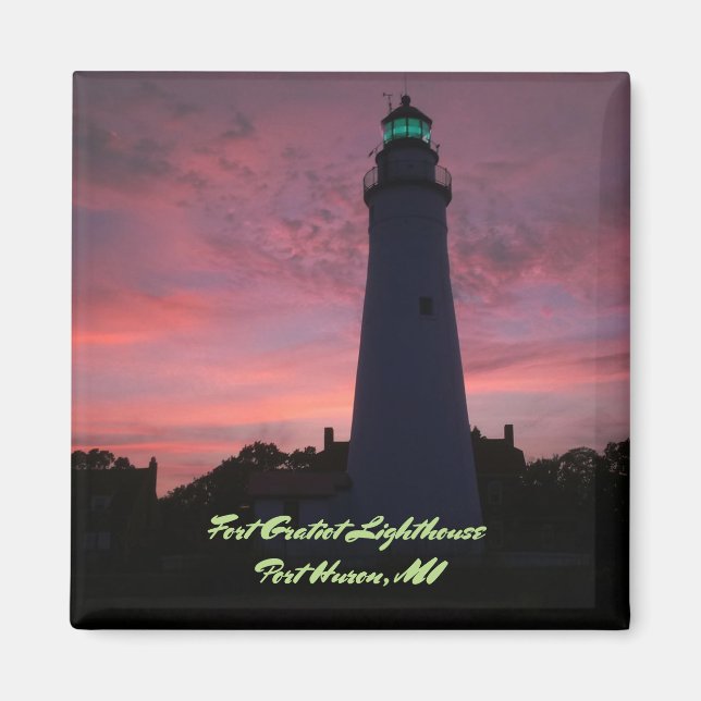 Aimant Phare de Fort Gratiot (Devant)