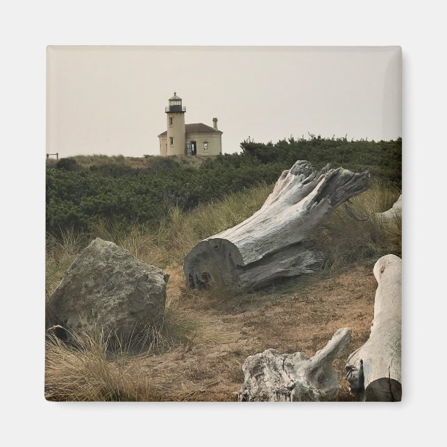 Aimant Phare de la rivière Coquille, OU (Devant)