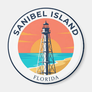 Aimant Phare de l'île de Sanibel USA