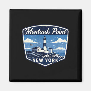 Aimant Phare de Montauk dans l'océan côtier de New York