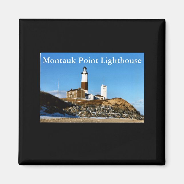 Aimant Phare de Montauk Int New York  (Devant)
