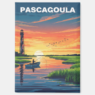 Aimant Phare de Pascagoula Mississippi