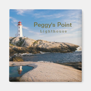 Aimant Phare de Peggys Point Canada atlantique