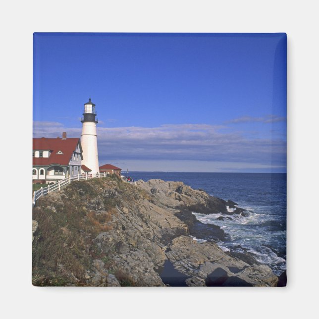 Aimant Phare de Portland Head Light Maine (Devant)
