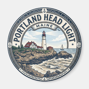 Aimant Phare de Portland Head Maine