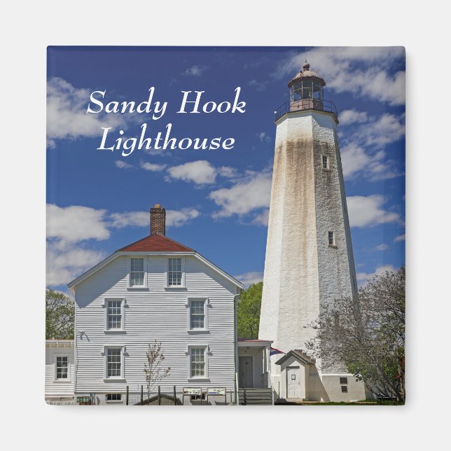 Aimant Phare de Sandy Hook (Devant)