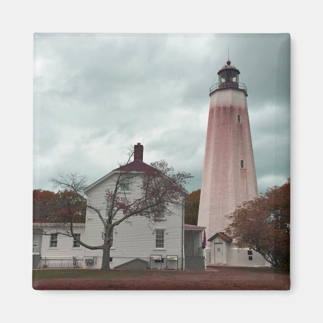 Aimant Phare de Sandy Hook (Devant)
