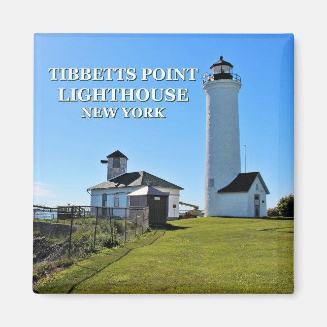 Aimant Phare de Tibbetts Point, New York (Devant)