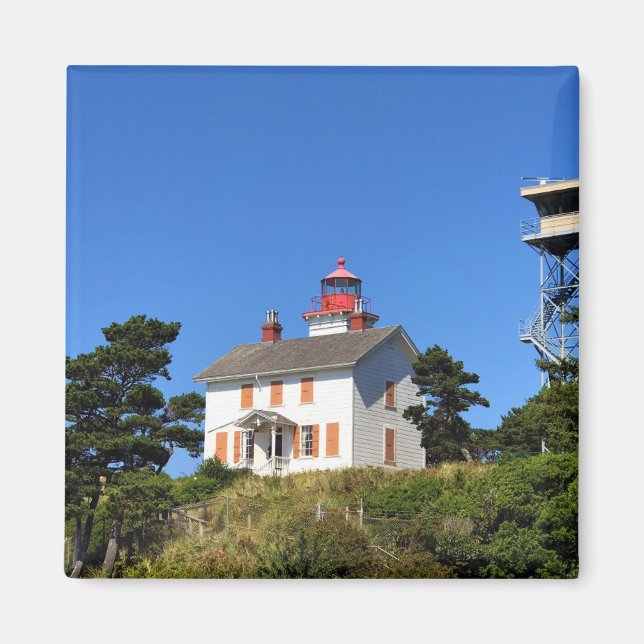 Aimant Phare de Yaquina Bay, Newport, Oregon (Devant)