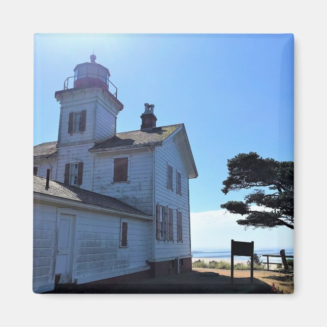 Aimant Phare de Yaquina Bay, Newport, Oregon (Devant)