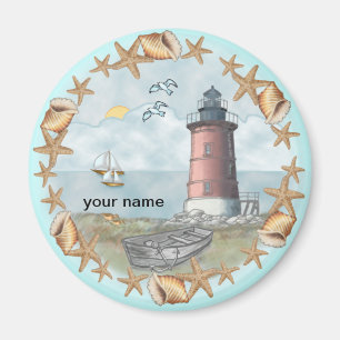 aimant phare Delaware Shells