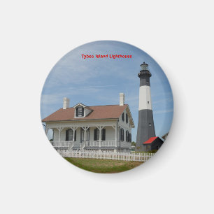 Aimant Phare d'île de Tybee