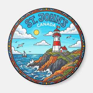 Aimant Phare du cap Spear Canada