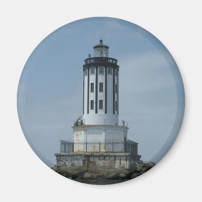 Aimant Phare du port de Los Angeles (Devant)
