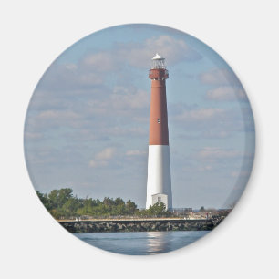 Aimant Phare LBI NJ de Barnegat de "vieille prise de bec"