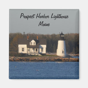 Aimant Phare Maine de port de perspective