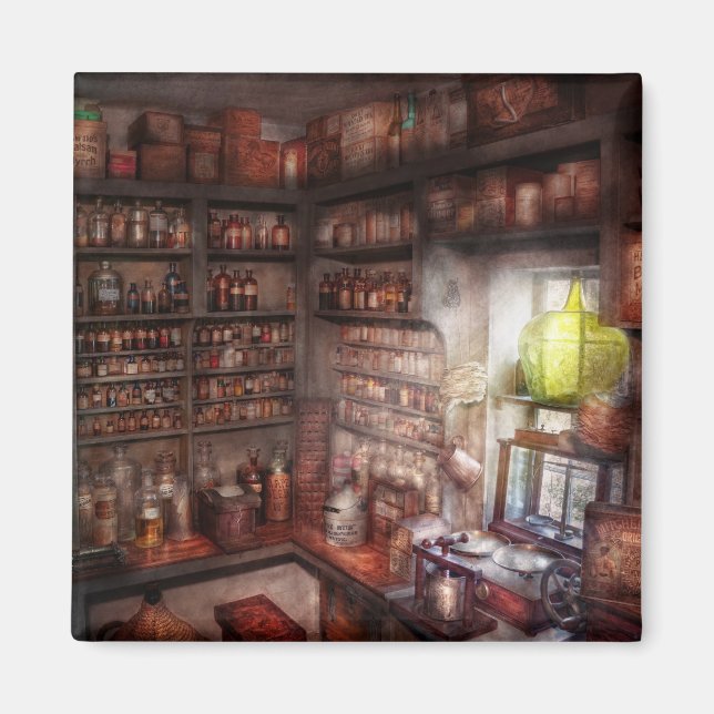 Aimant Pharmacie - Équipement - Étude de Merlin (Devant)