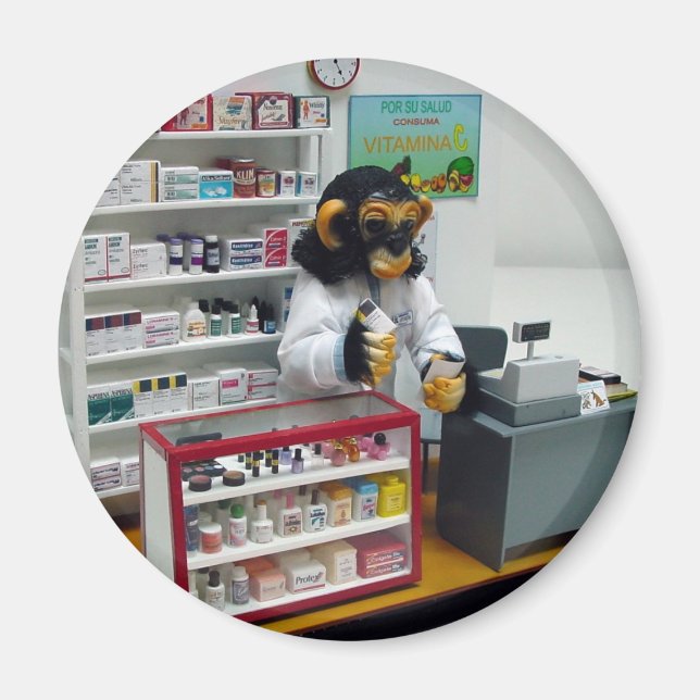 Aimant pharmacien (Devant)