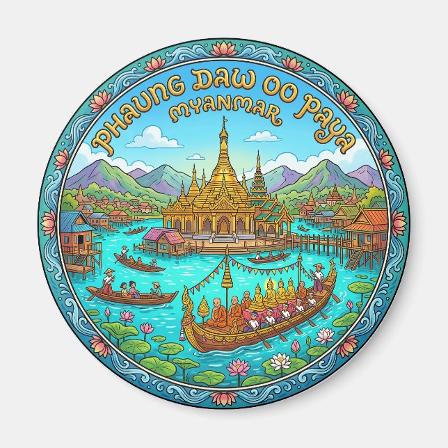 Aimant Phaung Daw Oo Paya Myanmar (Devant)