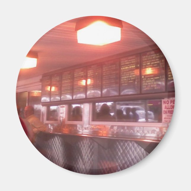 Aimant Philadelphia Cheesesteak (Devant)