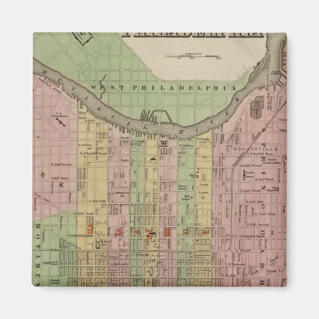 Aimant Philadelphie 6 (Devant)