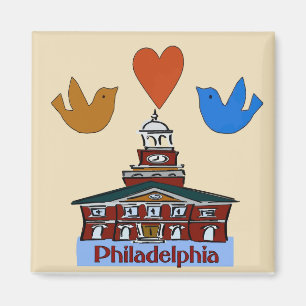 Aimant Philadelphie Coeur Oiseau, Indépendance Coloniale